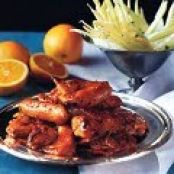 Orange Glazed Chicken Wings