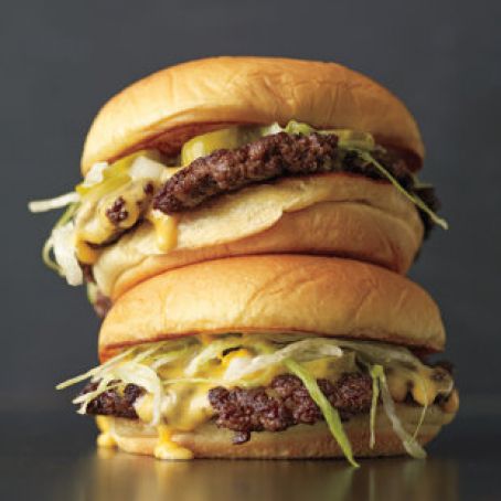 Perfect Old School Burger