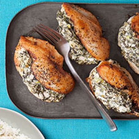 Spinach and Feta Stuffed Chicken