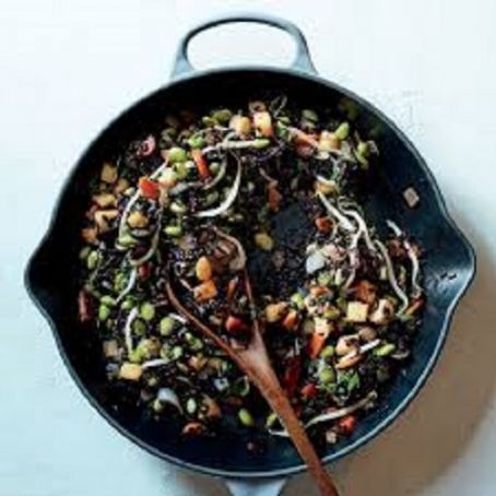 Pineapple Black Fried Rice