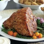 Bourbon-Orange-Glazed Ham