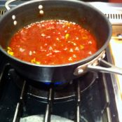 Veal Medallions with Tomato Balsamic Reduction