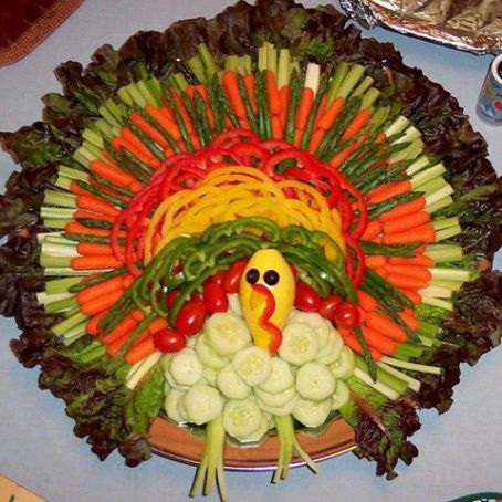 Turkey Veggie Tray
