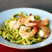 Meals (Red & Green Pesto with Pasta & Lemon Shrimp)
