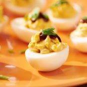 Smoky Bacon BBQ Deviled Eggs