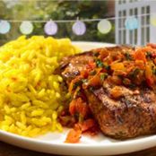 Grilled Sofrito Pork