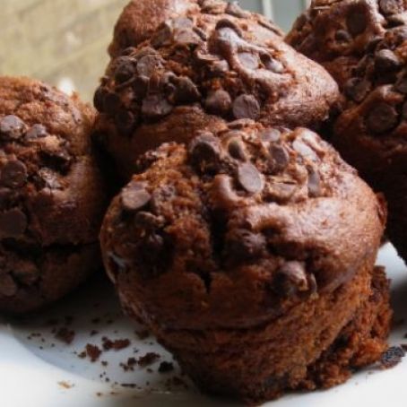 BEST EVER gluten-free chocolate chip muffins