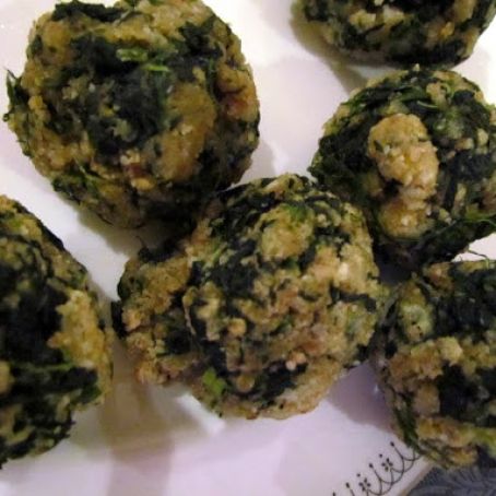 Parmesan Spinach Balls