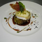 FILETE DE TERNERA CON PISTACHOS Y QUESO