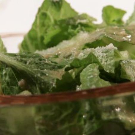 Romaine Salad with Parmesan Vinaigrette