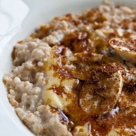Creme Brulee Oatmeal (for 1 serving)