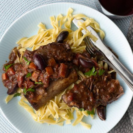 Provençal Short Ribs with Olives and Herbs