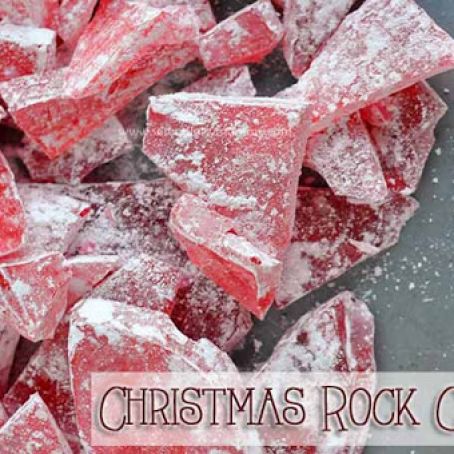 Christmas Rock Candy