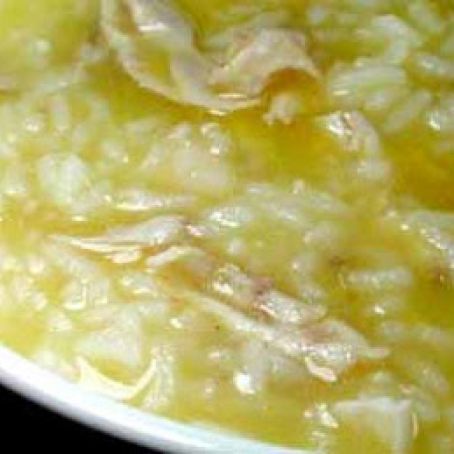 Greek Lemon Chicken & Rice Soup