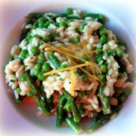 Spring Green Risotto from Ina Garten