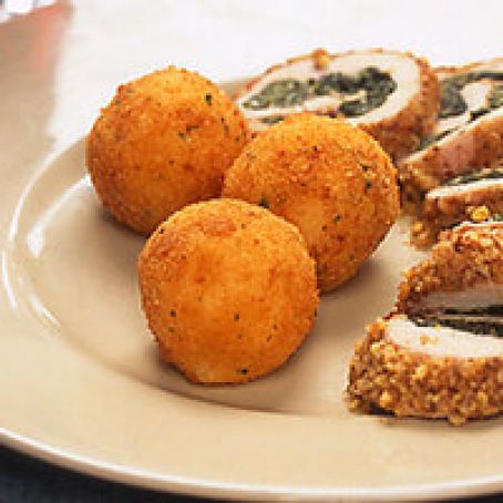 Garlic Mashed Potato Croquettes