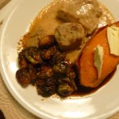 Brussels Sprouts sweet and sour