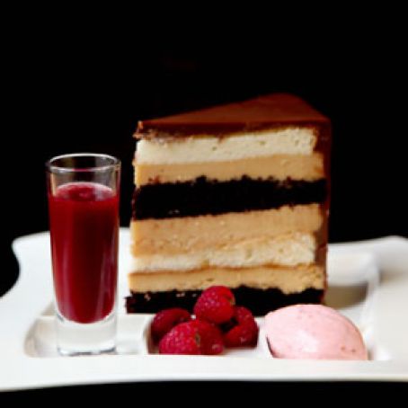 Heaven and Hell Cake