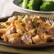 Slow-Cooker Beef Stroganoff