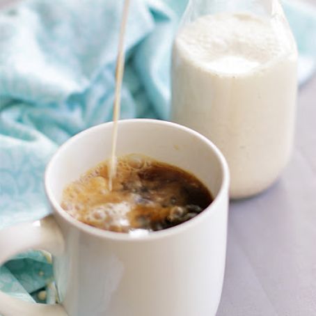 Homemade Vanilla Bean Coffee Creamer