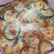 Zucchini & sweet corn casserole
