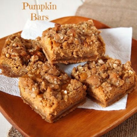 Gluten Free Gingerbread Pumpkin Bars