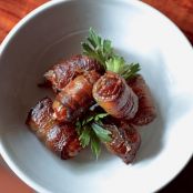 Bacon-Wrapped Dates with Parmesan