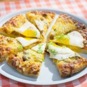 Breakfast for Dinner Pizza