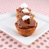 Low Carb Mini Chocolate Cream Tarts (Low Carb and Gluten Free)