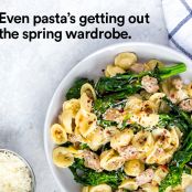 Broccoli Rabe & Orchietta Pasta