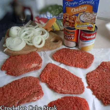 Slow Cooker Cube Steak