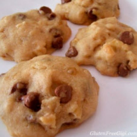 cookie - Gluten Free Banana Chip Cookies
