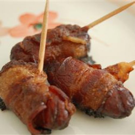 Bacon Wrapped Smokies - Allrecipies.com