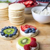 Mini Fruit Pizzas