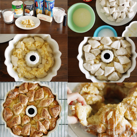 Piña Colada Monkey Bread