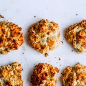Sour Cream and Scallion Drop Biscuits