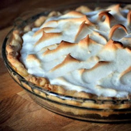 Meyer Lemon Meringue Pie