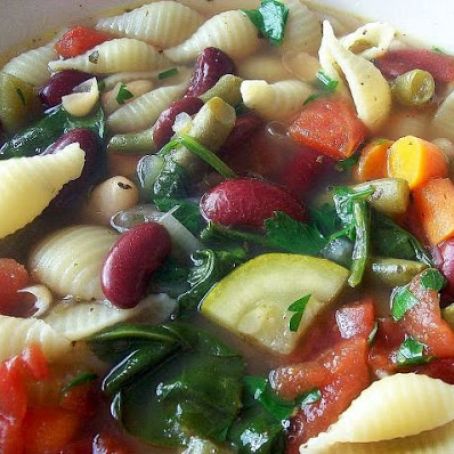 Copycat Olive Garden Minestrone Soup