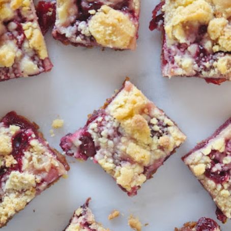 Cherry Pie Crumble Bars