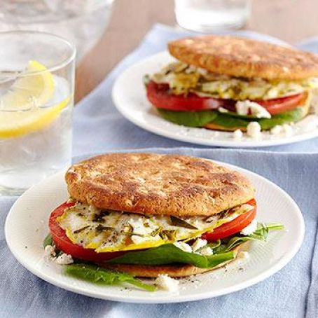 Mediterranean Breakfast Sandwiches
