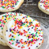 Frosted Sugar Cookies