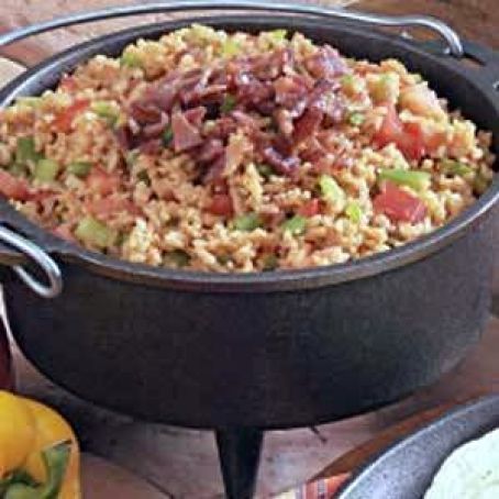 Sides (Spanish Rice with Bacon)