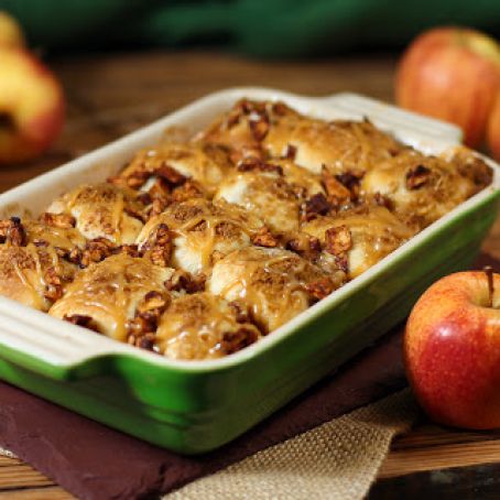 Crazy Caramel Apple Pie Bombs
