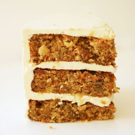CARROT CAKE WITH CREAM CHEESE SWISS MERINGUE BUTTERCREAM