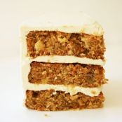 CARROT CAKE WITH CREAM CHEESE SWISS MERINGUE BUTTERCREAM