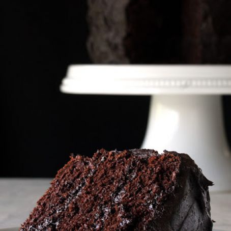 The Most Amazing Chocolate Cake & Frosting