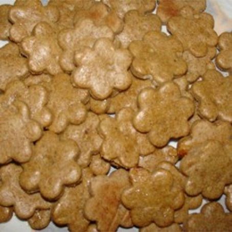 Peanut Butter and Honey Dog Biscuits