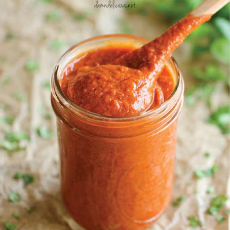 Homemade vegan enchilada sauce