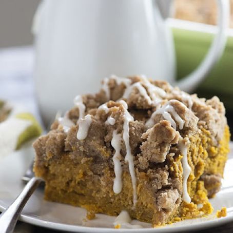 PUMPKIN COFFEE CAKE WITH STREUSEL
