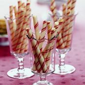 Candy-Stripe Cookie Sticks